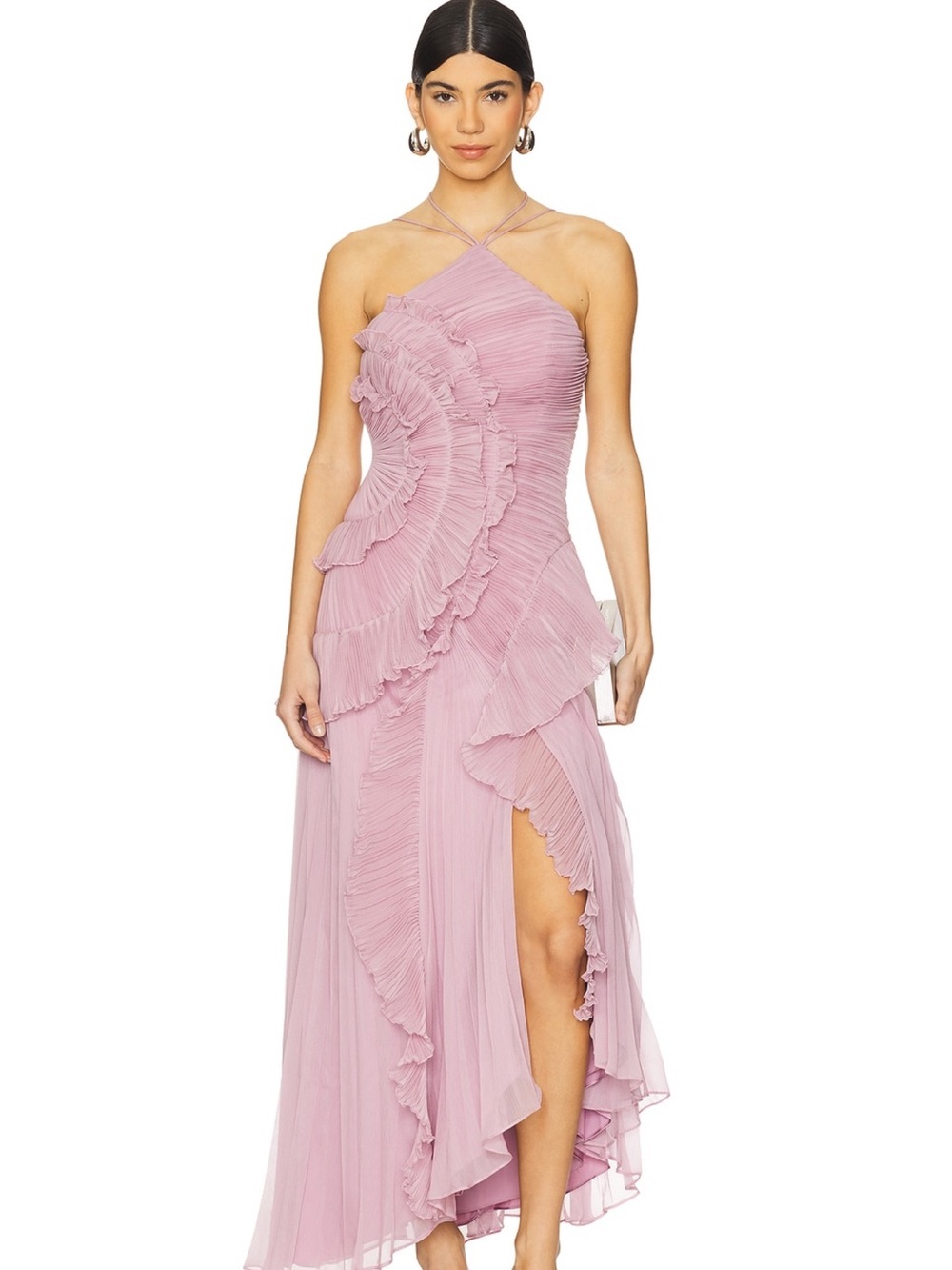 AMUR Lorelie Halter Gown